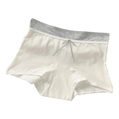碎花蝴蝶结平角内裤舒适