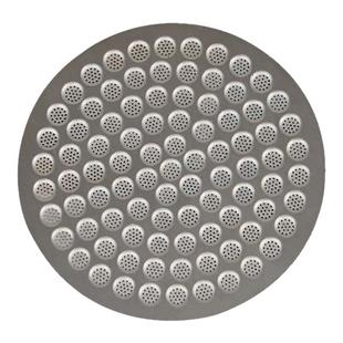 咖啡滤网意式咖啡机手柄磁吸二次分水网蚀刻过滤烧结片51/53/58mm