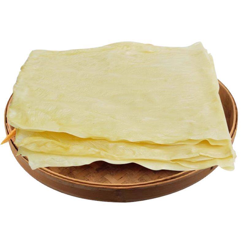原浆三边腐竹批发炸豆皮商用10斤