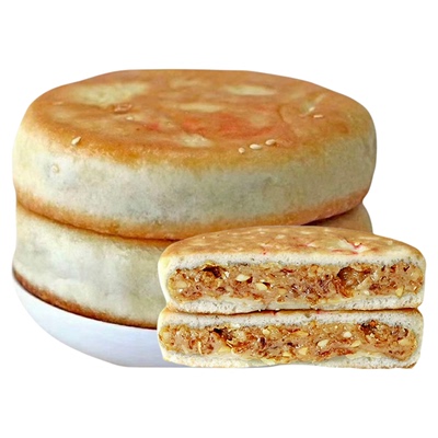 【加大加料】大月饼龙涓大饼闽南肉饼五仁广式中秋月饼礼盒装送礼