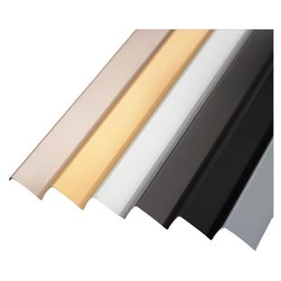 铝合金收边条直角极窄包边金属阳角装饰条木地板瓷砖L型压边条7字