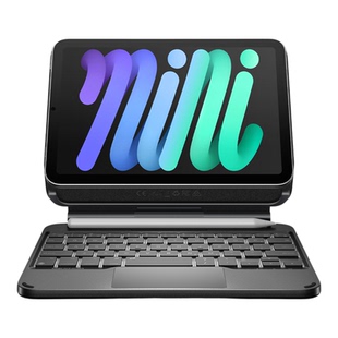 牧行者适用2025新款iPad mini6/7妙控键盘8.3英寸平板蓝牙触控A17pro磁吸悬浮支架手势一体式迷你保护套壳