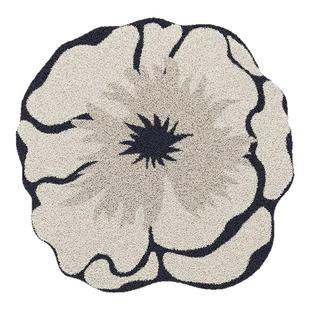 异形地毯仿羊绒加厚花朵地垫卧室简约高级椅子垫客厅沙发茶几垫