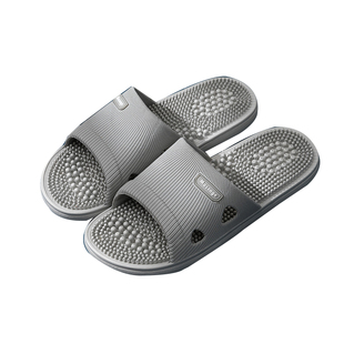 2021新款硬刺颗粒按摩拖鞋男夏季外穿家用浴室防滑脚底穴位足疗鞋