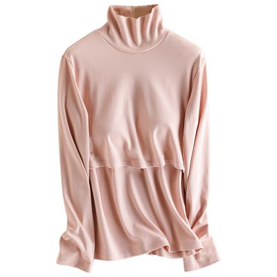 MomJane哺乳上衣孕妇高领打底衫