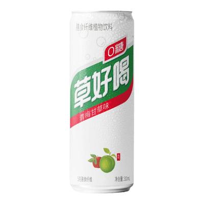 乐体控膳食纤维植物饮料12罐整箱