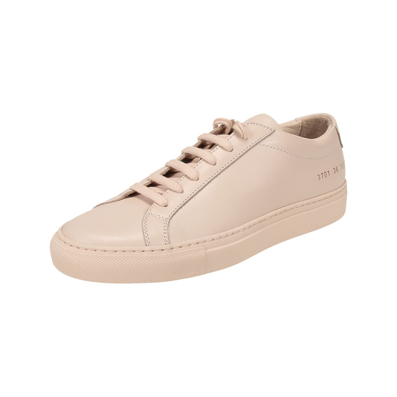 【自营】中古全新未使用COMMON PROJECTS 女士皮革系带板鞋运动鞋