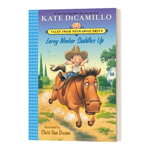 英文原版 Leroy Ninker Saddles Up Tales from Deckawoo Drive 1 小猪梅西续作 英文版 进口英语原版书籍儿童全英语书