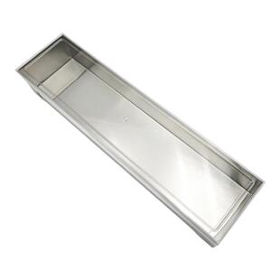 网红提拉米苏模具不锈钢中式可拆卸长方形烘焙慕斯蛋糕甜品长条盘