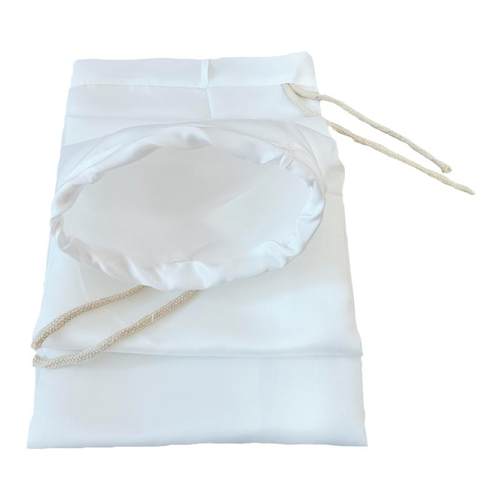 粉碎机接料布袋玉米磨粉机厚布袋打粉碾米机接料除防尘出料口布袋