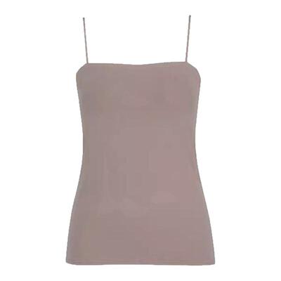 华歌尔有胸垫带杯无痕吊带背心