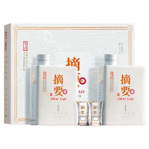 摘要珍品礼遇装礼盒酱香白酒53度