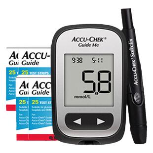 【罗氏官方旗舰店】低痛感家用血糖仪智航觅套机含试纸老人高精准