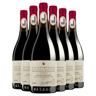 玛莎诺娅坡地半甜型葡萄酒红葡萄酒14度红酒整箱6支装微醺晚安酒