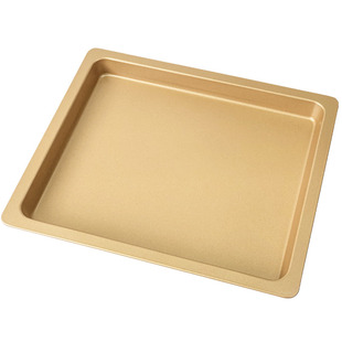 电烤箱不粘平底烤盘曲奇饼干盘马卡龙烤盘不沾接油盘烘焙食物托盘