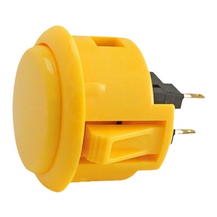 日本原装三和按键SANWA按钮OBSF-30绿色卡式街机格斗游戏摇杆配件