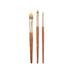 花漾赤橙M06舌型遮瑕刷化妆师遮盖瑕疵膏体刷黑眼圈泪沟扁头痘印