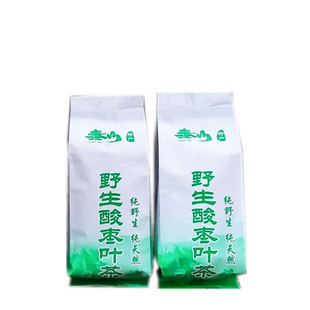 野生酸枣叶茶泰山酸枣嫩芽茶叶酸枣仁产地直发泰山酸枣茶拍一送一