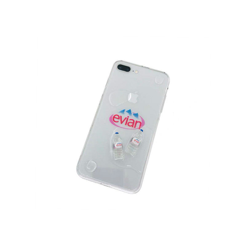 依云矿泉水滴胶手机壳型号可定制手作11pro max xs 78p 荣耀 mate