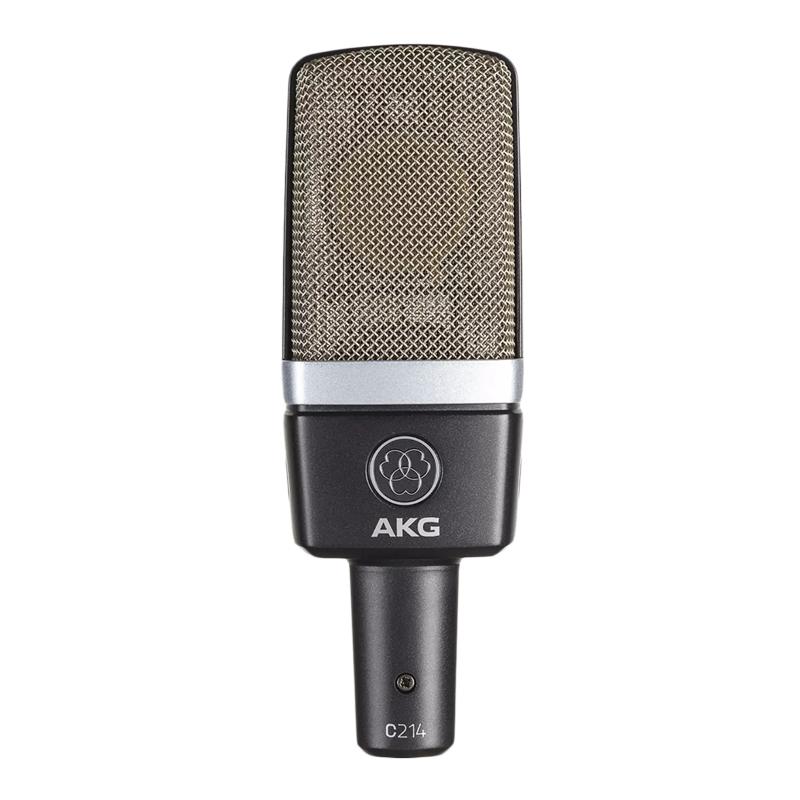 AKG/爱科技 C214 专业录音棚电容麦克风主播K歌配音人声乐器话筒