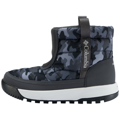 Columbia儿童拒水缓震银点雪地靴