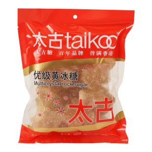 太古优级黄冰糖块454g*3袋装家用冲饮煲汤泡茶冰糖葫芦烤梨炖雪梨