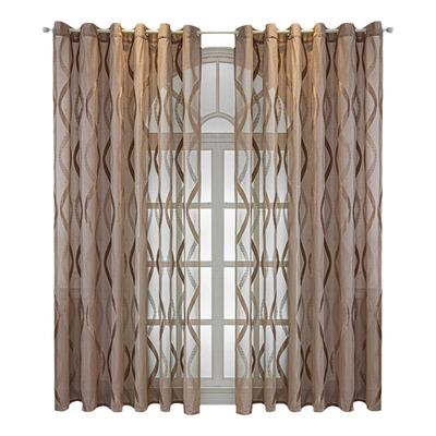 防晒纱帘不透人欧式卧室客厅