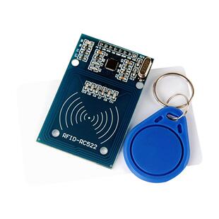 MFRC-522 RC522RFID射频 IC卡感应模块读卡器 送S50复旦卡 钥匙扣