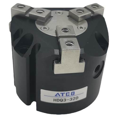 气立可型换向夹持气缸配件HDQ3-25/32/40/50/63气动三爪夹具手指