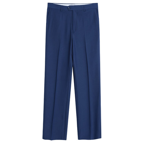 罗蒙中老年西裤男秋冬直筒宽松男裤爸爸装超垂抗皱商务正装长裤男