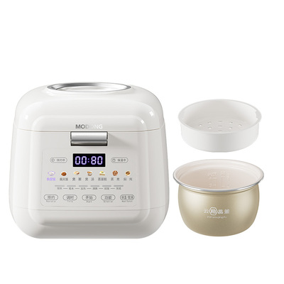 摩动可视电饭煲家用2-3L升智能预约多功能控糖云釉晶釜电饭锅