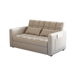 沙发床折叠一体两用2026新款可长期睡的小户型单双人抽拉伸缩床