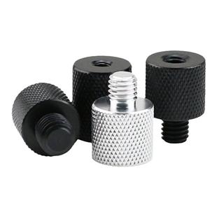 铝合金内外牙螺丝螺母1/4*M4手拧支播架三脚架转换螺帽M5M6M8M10