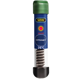 CITIIAQUA鱼缸加热棒自动恒温小型迷你乌龟加温棒热带鱼淡海专用