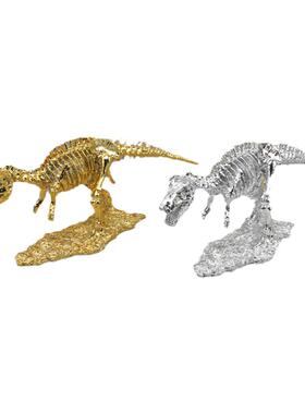 创意仿真恐龙化石骨架装饰摆件