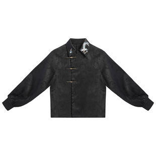 星河汉歌翠羽衬衫马面裙上衣新中式黑色女冬明制汉服日常2026新款