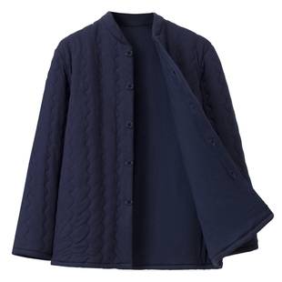 可机洗棉花棉袄冬季中老年棉服男款爸爸冬装男士棉衣成人居家服