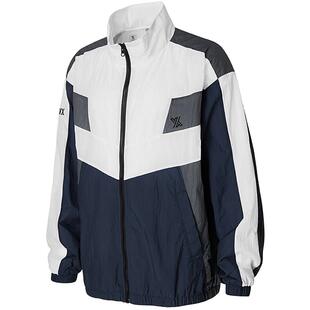 xexymix杰克茜 男三色拼接防风外套撞色半高领运动透气 HXOC2227H