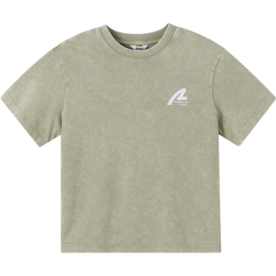 【商场同款】安奈儿童装男童圆领短袖T恤夏新款纯棉AB521639