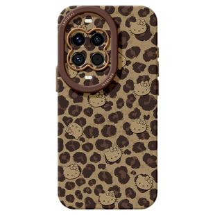 适用华为nova14手机壳女款nova13pro保护套全包novo12硅胶11防摔8高级7se活力版豹纹10好看ultra软KT猫hi外壳