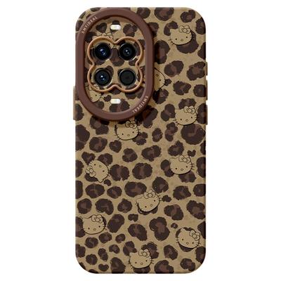 适用华为nova14手机壳女款nova13pro保护套全包novo12硅胶11防摔8高级7se活力版豹纹10好看ultra软KT猫hi外壳