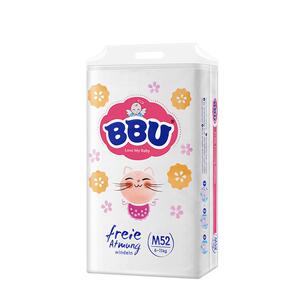 BBU自由呼吸纸尿裤M52婴儿透气