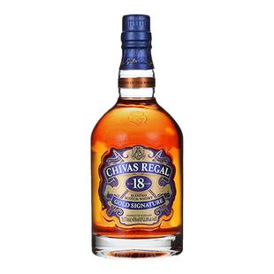 Chivas 芝华士 18年 1000ml 苏格兰威士忌海外原瓶进口洋酒调和型