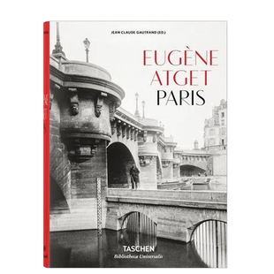 【预订】TASCHEN Eugène Atget. Paris[图书馆系列]尤金·阿杰 巴黎摄影艺术作品进口原版图书
