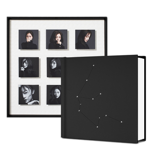 十二星座相册定制肖像照个人写真艺术照片书九宫格磁吸相框礼盒装