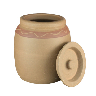 无釉粗陶复古家用厨房土陶米缸米桶陶罐陶缸装茶叶装米装大豆干货