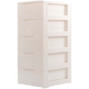 爱丽思抽屉式收纳柜滑轮可移动储物柜儿童宝宝加厚衣柜塑料整理柜