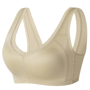 美佳美侬无痕内衣夏季薄款女大码文胸收副乳大胸显小聚拢性感美背