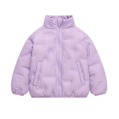 罗蒙轻薄保暖女童羽绒服