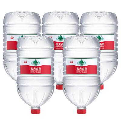 农夫山泉桶装水19L5桶送货上楼